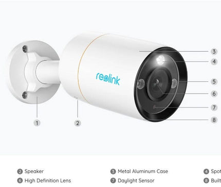 Reolink Reolink RLK8-1200B4-A-4MM, 12MP Sicherheits-Set mit intelligenter Erkennung und PoE