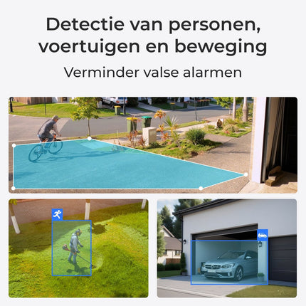 Reolink Trackmix-WiFi, caméra PTZ 4K à double objectif avec suivi des mouvements
