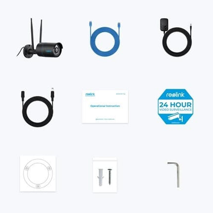 Reolink Reolink W320 Schwarz, 5Mp Dual Band Wifi Smart Detection