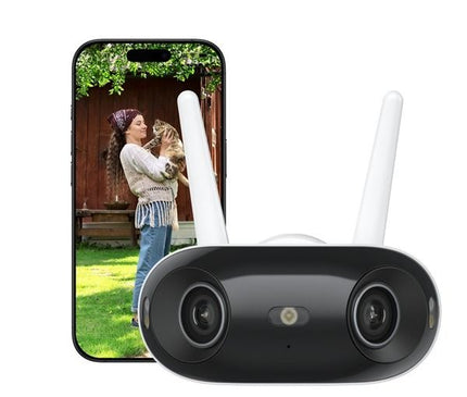 Reolink W740, 4K/8 MP, 180-Grad-Dual-Objektiv-WLAN-Überwachungskamera