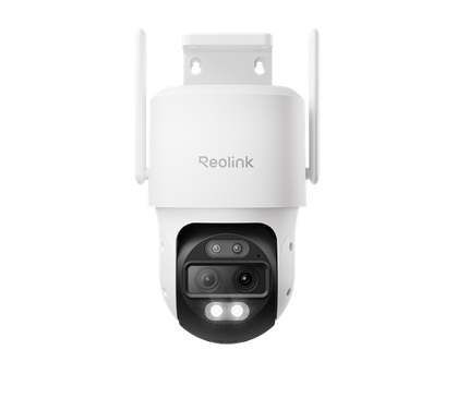 Reolink W760-A-W Dual Lens 4K WiFi PTZ Camera (AC-powered) with Smart Hybrid LEDs