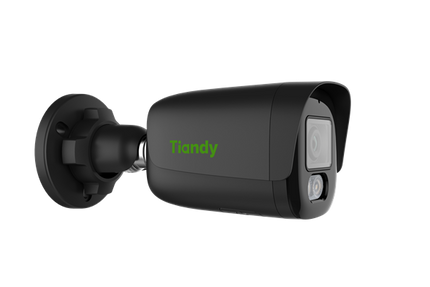 Tiandy TC-C35WS-3RLA28-B, 5MP 2.8mm Bullet camera, Color-maker, PoE, Black