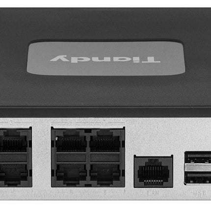 Tiandy TC-R3110, Netwerk Video Recorder, HDMI, 8x PoE, Max 6MP, Spark Series