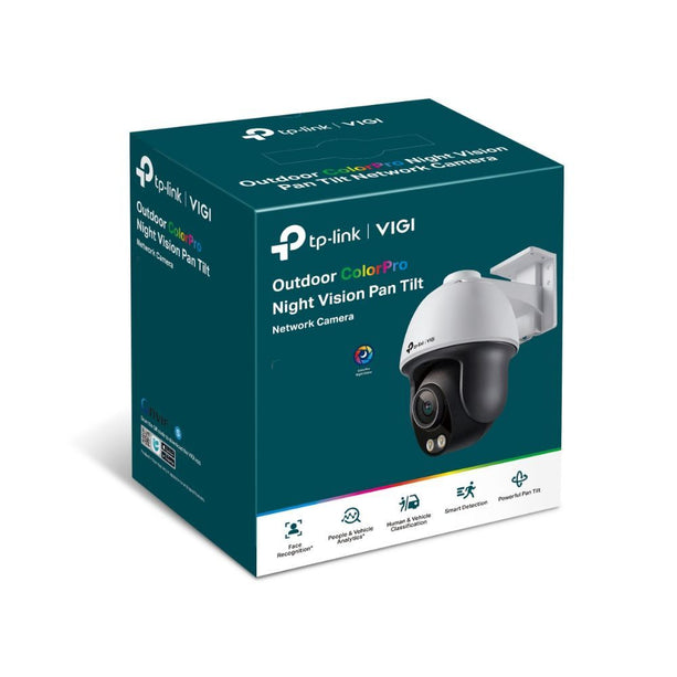 TP-Link VIGI C540S - 4MP Outdoor ColorPro Pan Tilt Camera