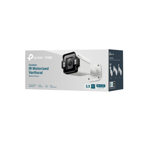 TP-Link VIGI InSight S345ZI - 4MP IR Motorized Varifocal AI Bullet Camera with 5x Zoom