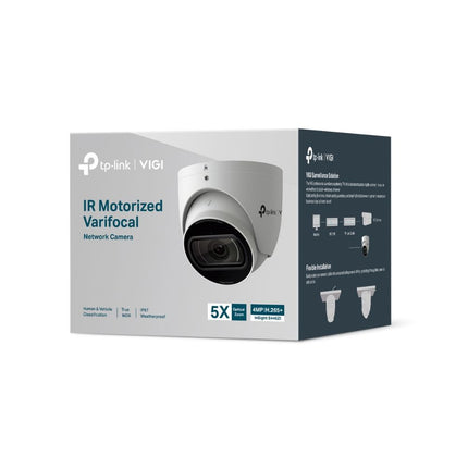 TP-Link VIGI InSight S445ZI - 4MP IR Motorized Varifocal AI Turret Camera with 5x Zoom