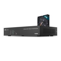 TP-Link VIGI NVR1004H-4P-2TB - 4 Channel PoE NVR with 2TB HDD