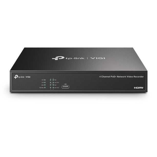 TP-Link VIGI NVR1004H-4P - 4 Channel PoE NVR