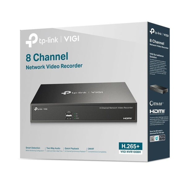 TP-Link VIGI NVR1008H - 8 Channel NVR