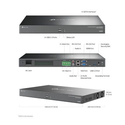 TP-Link VIGI NVR4032H - 32 Channel NVR