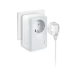 TPLink TPLink TP-Link Powerline Adapter 1000 Mbps mit Steckdose (Erweiterung)