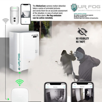 URFOG URFOG FPU03ESM300A Fog machine Ajax Ready up to 300m3