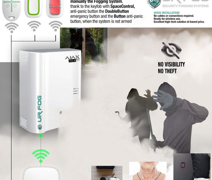 URFOG URFOG FPU03ESM400A Fog machine Ajax Ready up to 400m3
