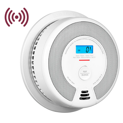 X-Sense X-Sense SC07-W Koppelbare rook- en CO-melder met LCD